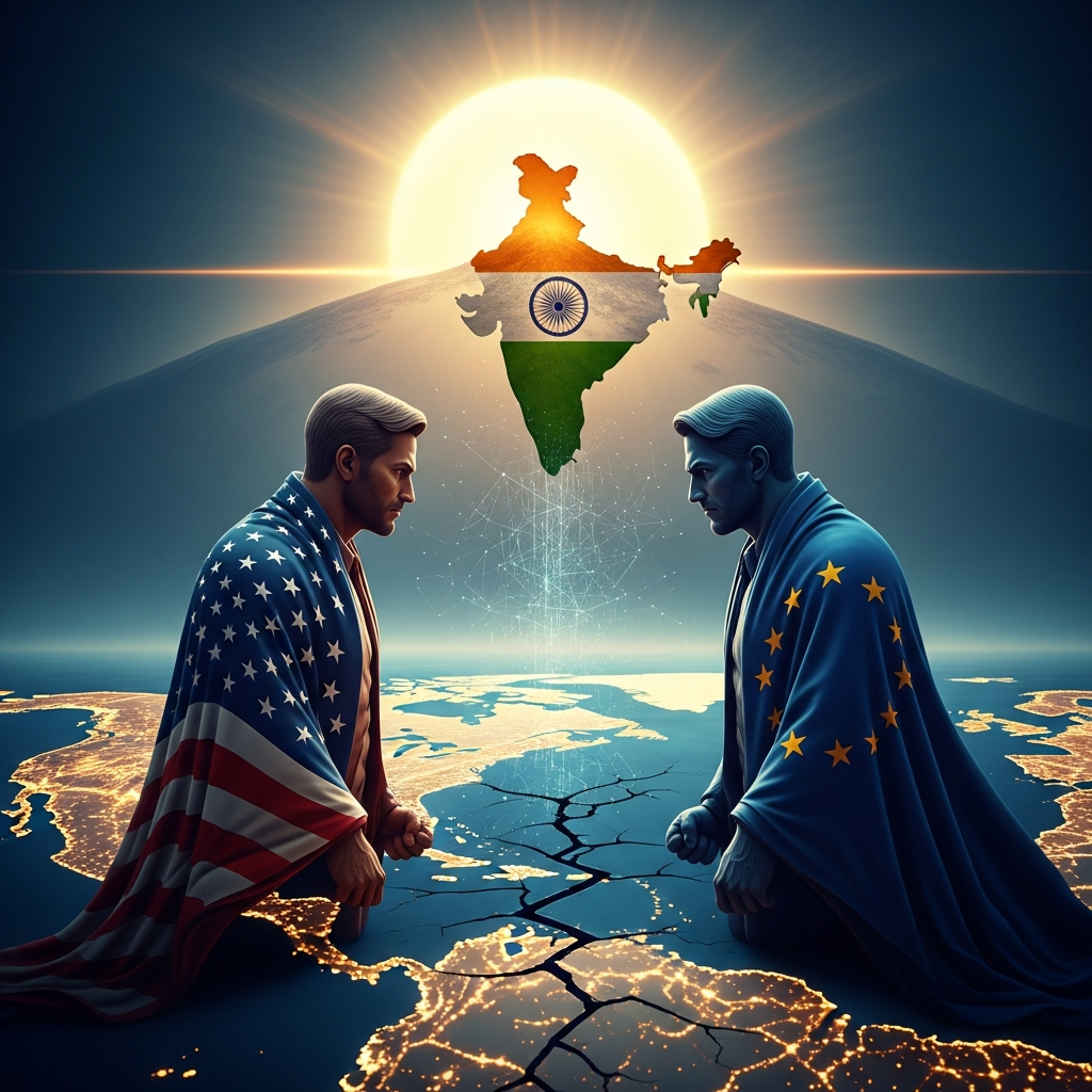 আমেৰিকা-ইউৰোপৰ সংঘাত আৰু ভাৰতৰ উত্থান